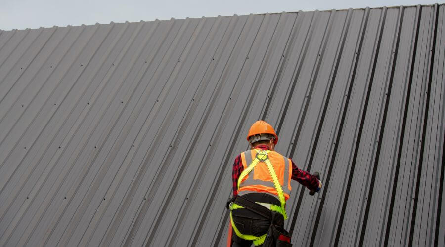 Professional metal roof installation services in Yeaddiss, KY